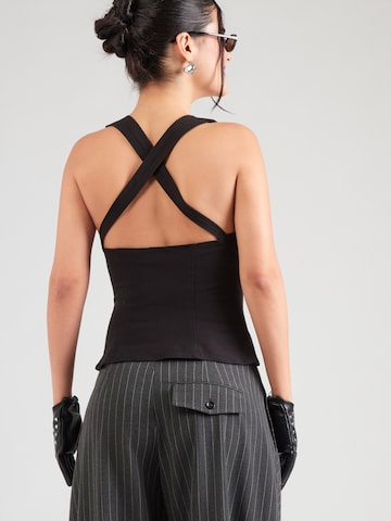 WEEKDAY Top 'Belina' in Black