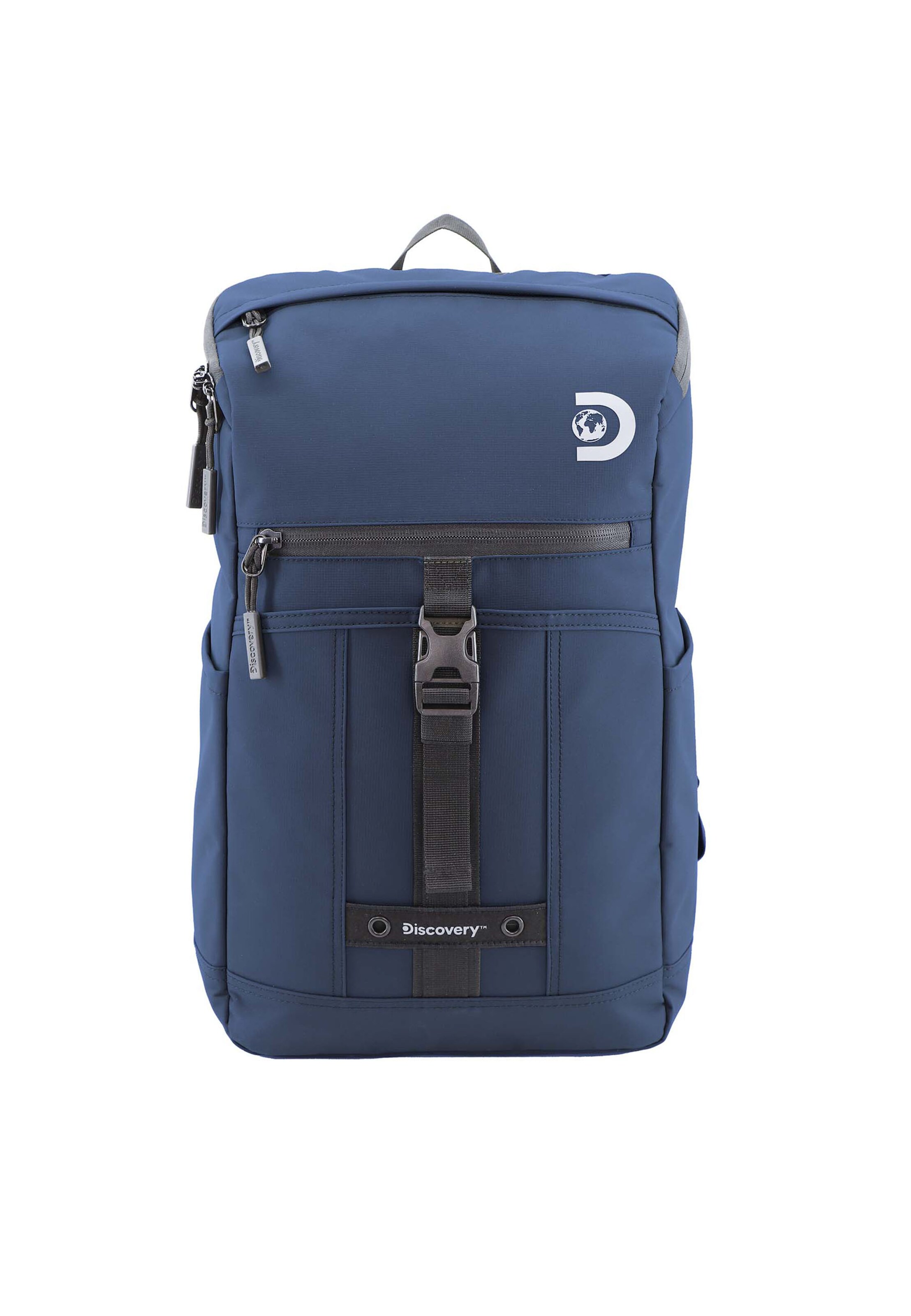Discovery Rucksack 'Shield' in Blau: Vorderseite