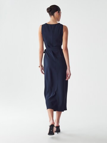 Willa Kleid 'Reane' in Blau: Rückseite