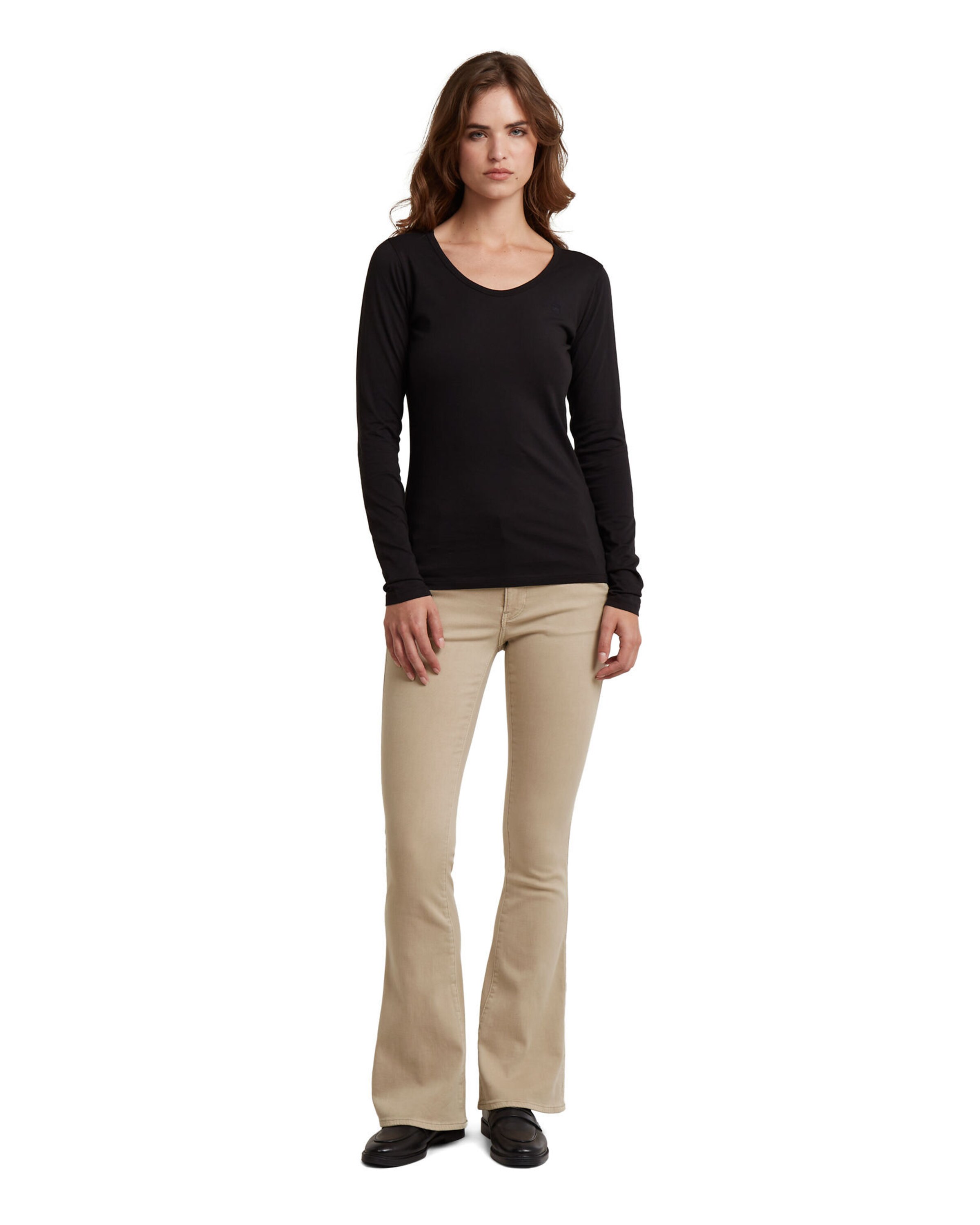 G-STAR Flared Hose in Beige