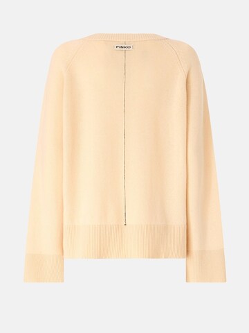 PINKO Sweter 'Valencia Maglia Maglieria' w kolorze beżowy