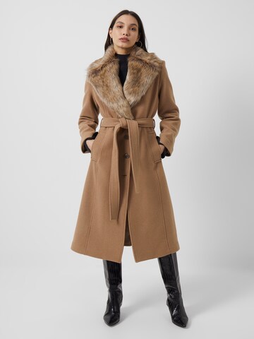 FRENCH CONNECTION Between-seasons coat 'Favan' in Brown: front