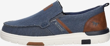 MUSTANG Slipper 'Sneakers Laag' in Blau: Vorderseite