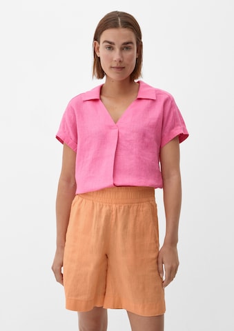 s.Oliver Loose fit Pants in Orange: front