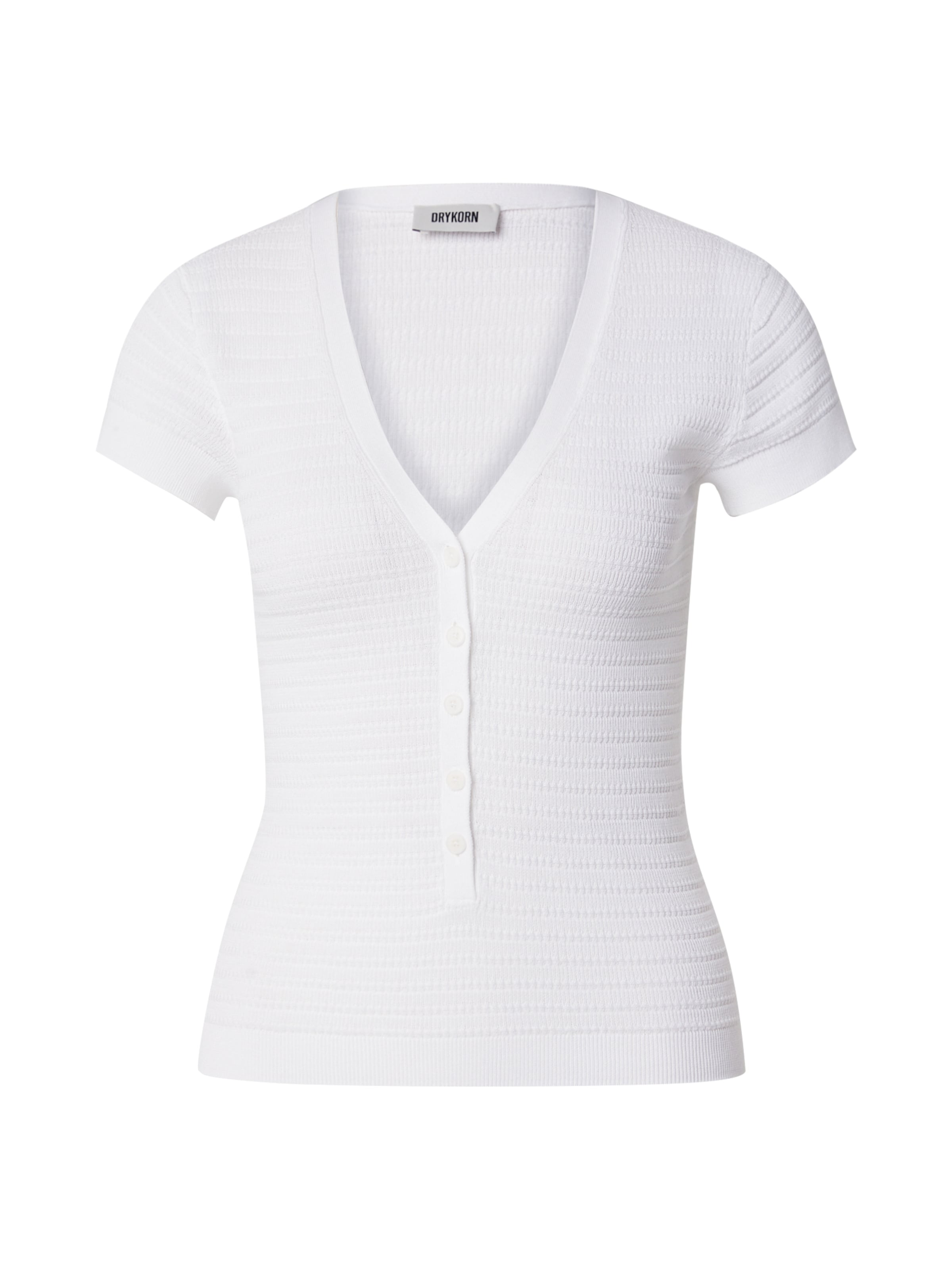 Pull-over 'ALKUNA' DRYKORN en blanc : devant