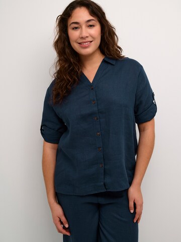 Camicia da donna 'Bellis' di Cream in blu: frontale