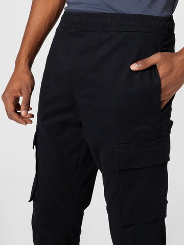 Only & Sons Regular Cargo Pants 'CAM LINUS' in Black