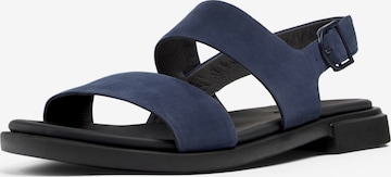 CAMPER Strap Sandals 'Edy' in Blue: front