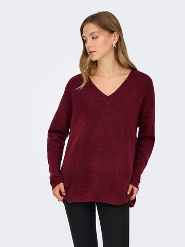 ONLY Pullover 'TALIO' in Rot: Vorderseite