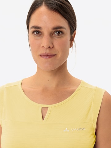 VAUDE Sports top 'Skomer' in Yellow