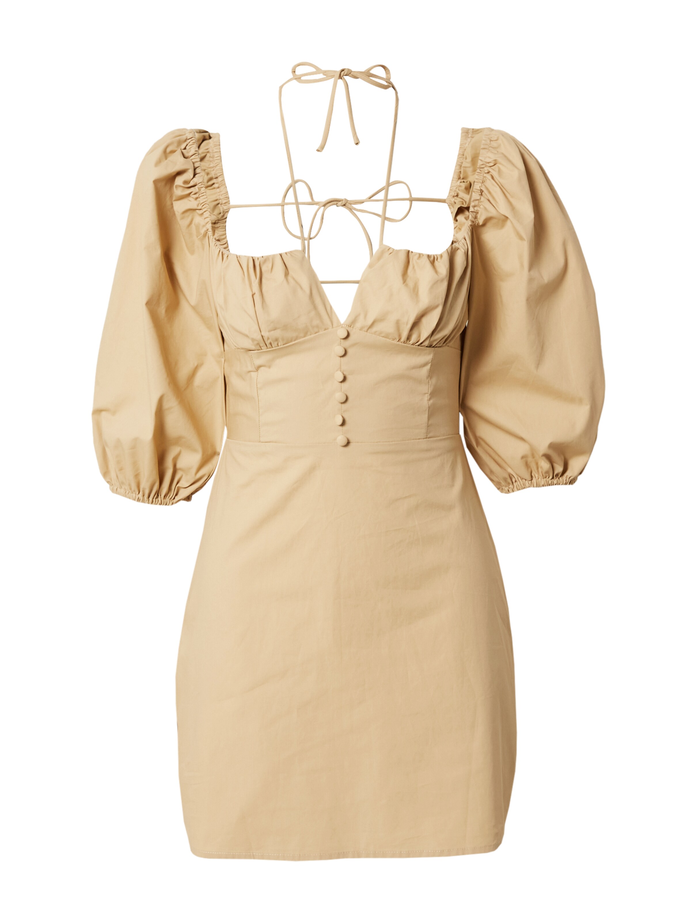 GLAMOROUS Φόρεμα σε μπεζ: μπροστά