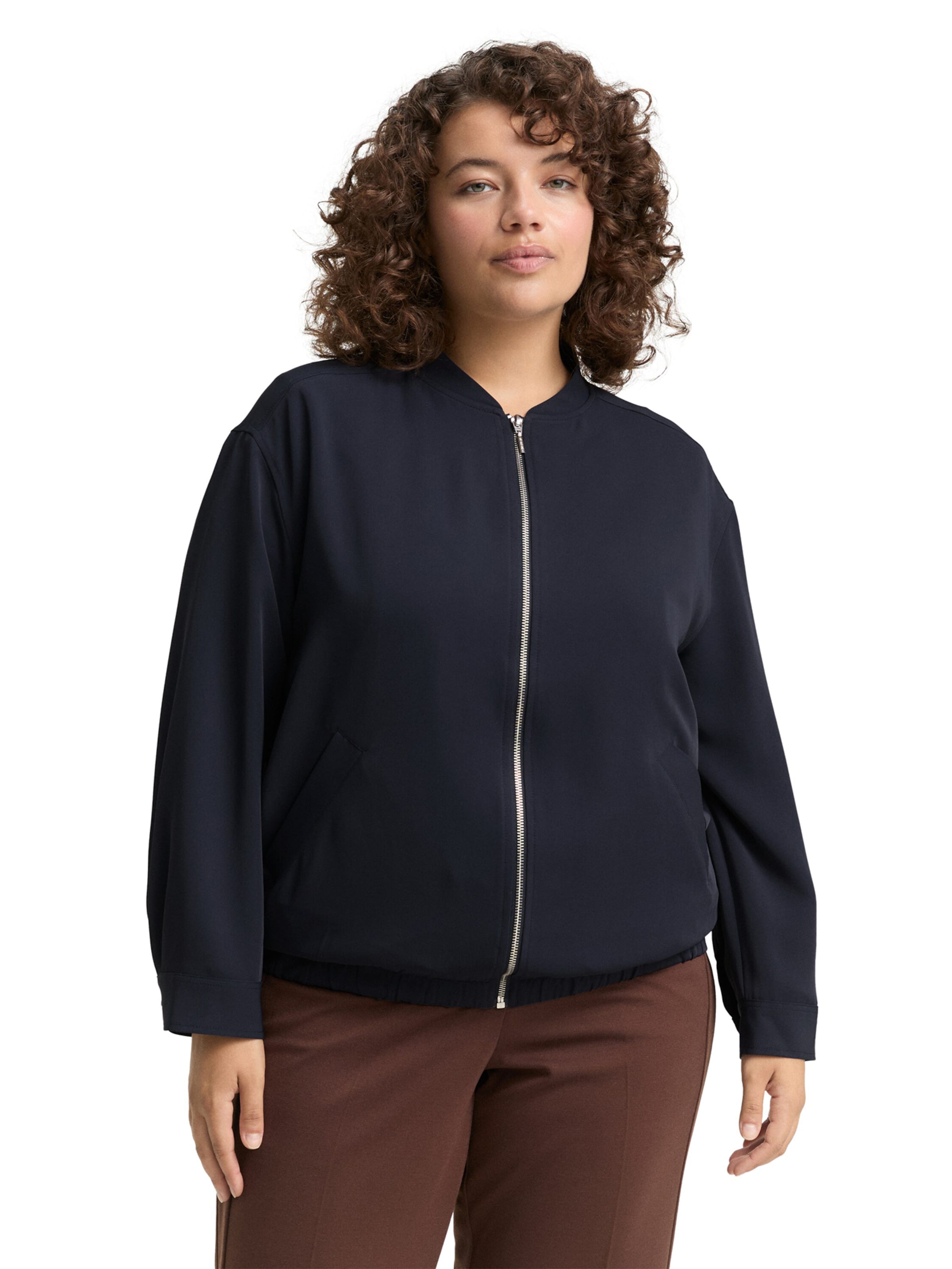 Tom Tailor Women + Jacke in Blau: Vorderseite
