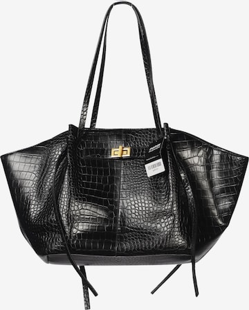 Gina Tricot Handtasche gross One Size in Schwarz: Vorderseite