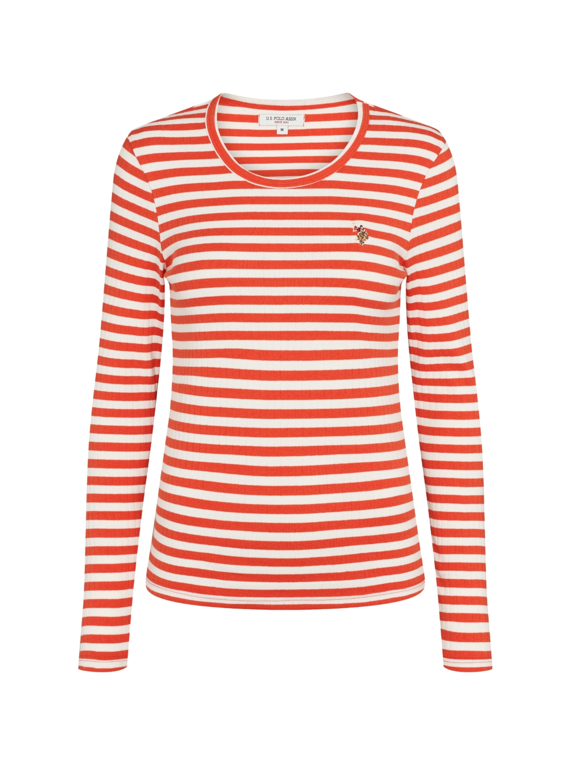 U.S. POLO ASSN. Shirts ' Chanett ' i rød: forside