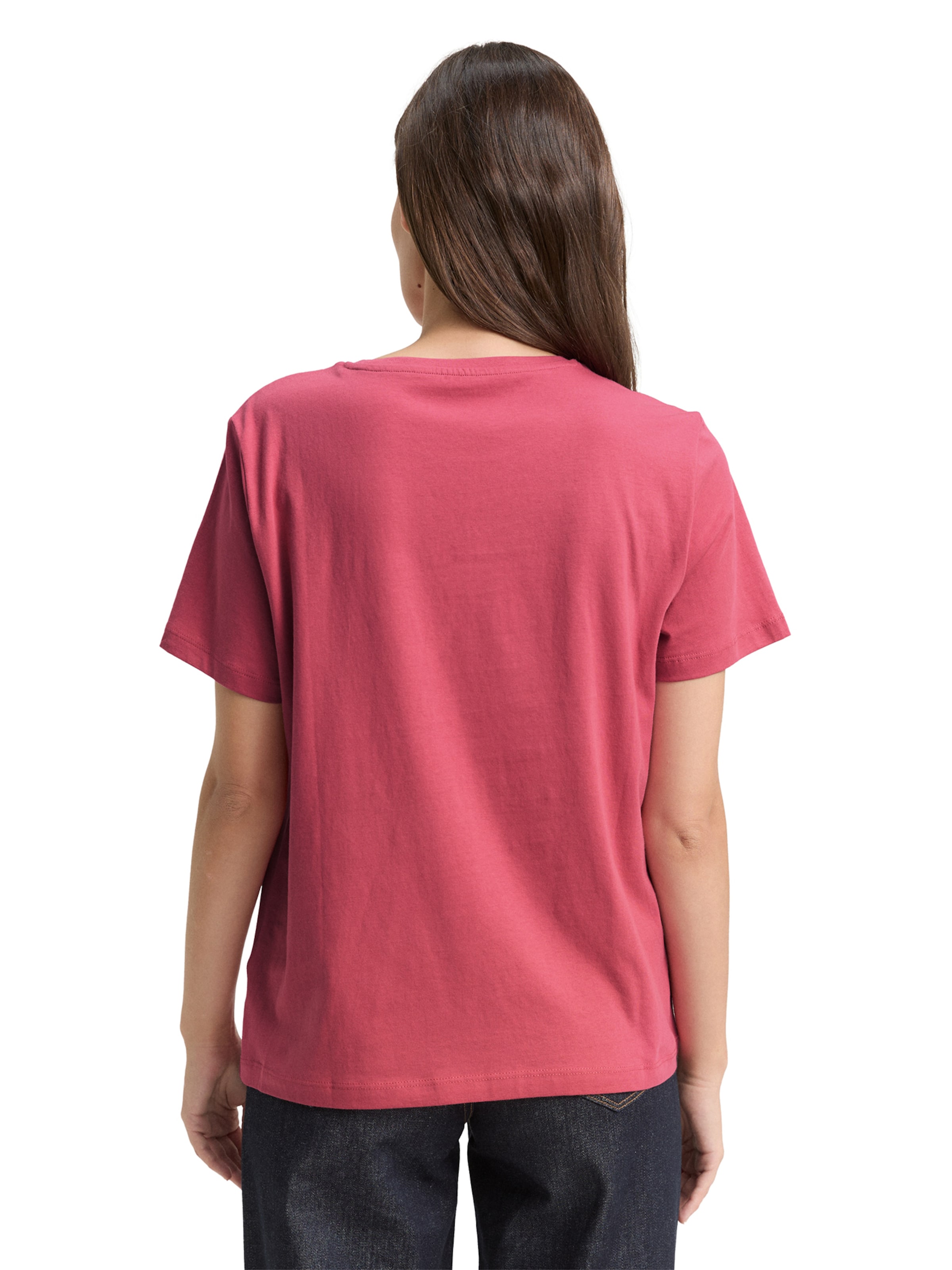 TOM TAILOR - Camiseta en rojo