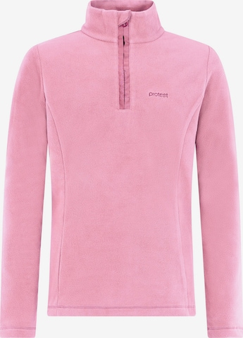 PROTEST Sportsweatshirt 'Remutey JR' in Pink: Vorderseite