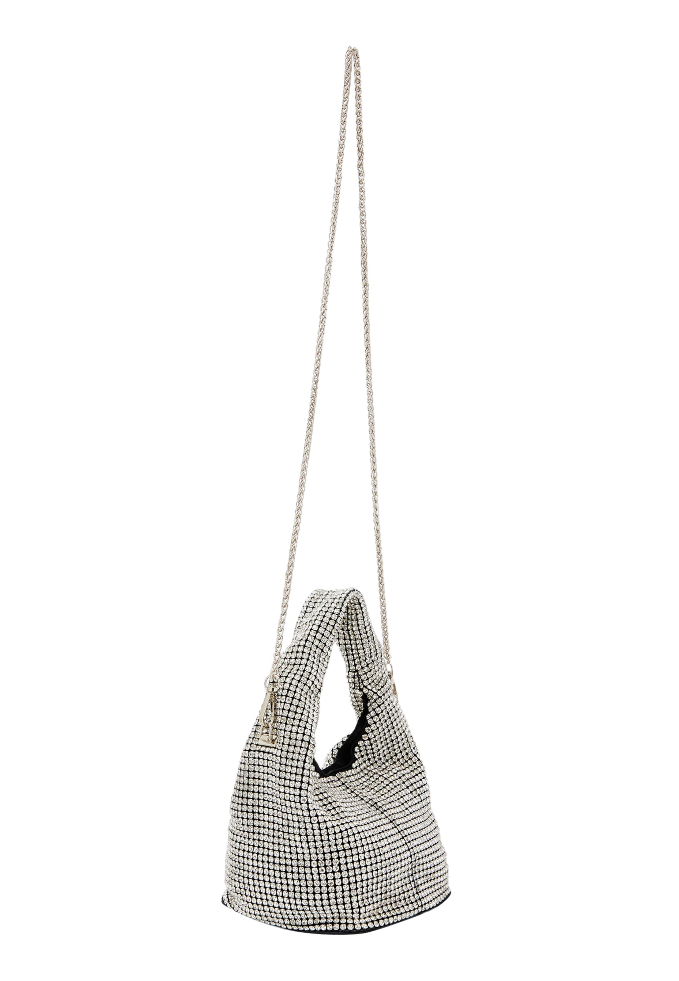 faina Axelremsväska i silver