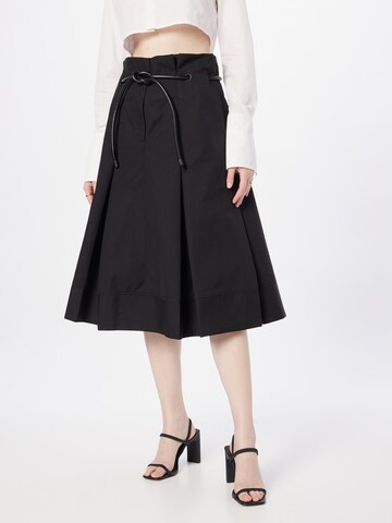 3.1 Phillip Lim Rok 'ORIGAMI' in Zwart: voorkant