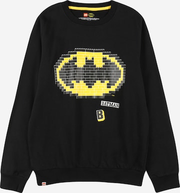 LEGO WEAR Sweatshirt in Schwarz: front