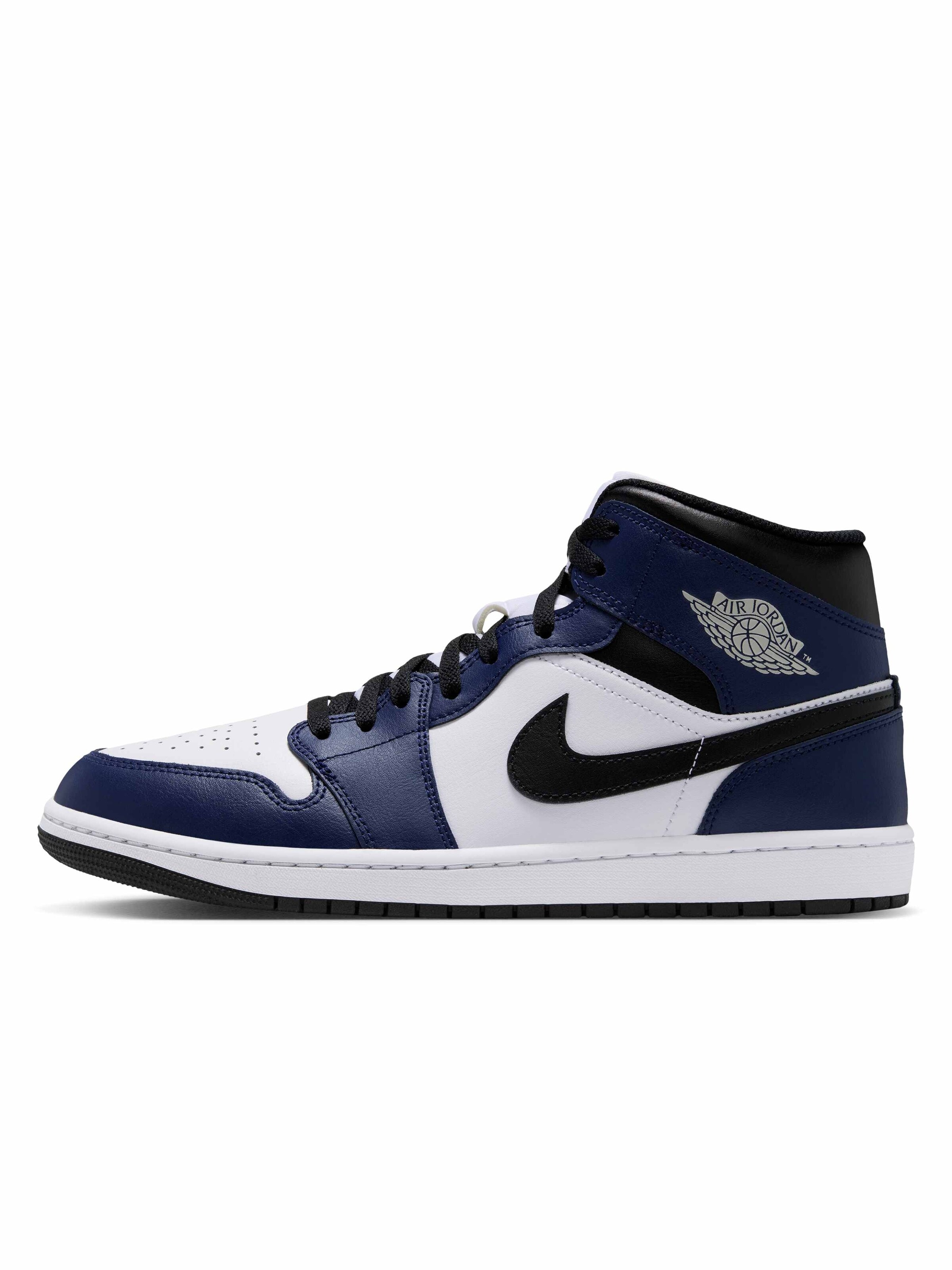 NIKE Športni čevelj 'Air Jordan 1' | bela barva: sprednja stran