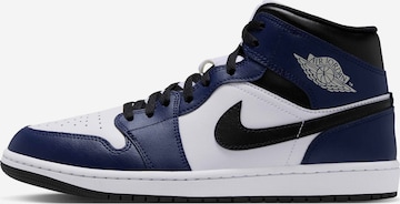 NIKE Sportovní boty 'Air Jordan 1' – bílá: přední strana