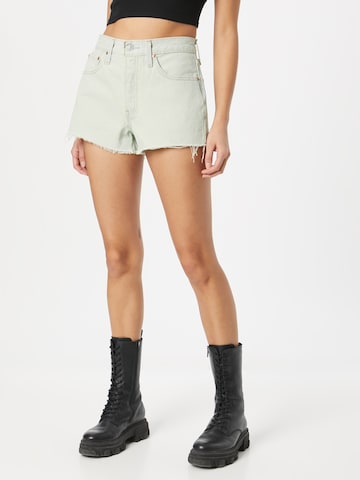 LEVI'S ® Regular Shorts '501®' in Weiß: predná strana