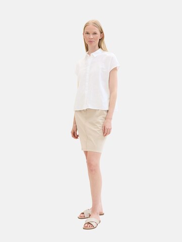Jupe TOM TAILOR en beige
