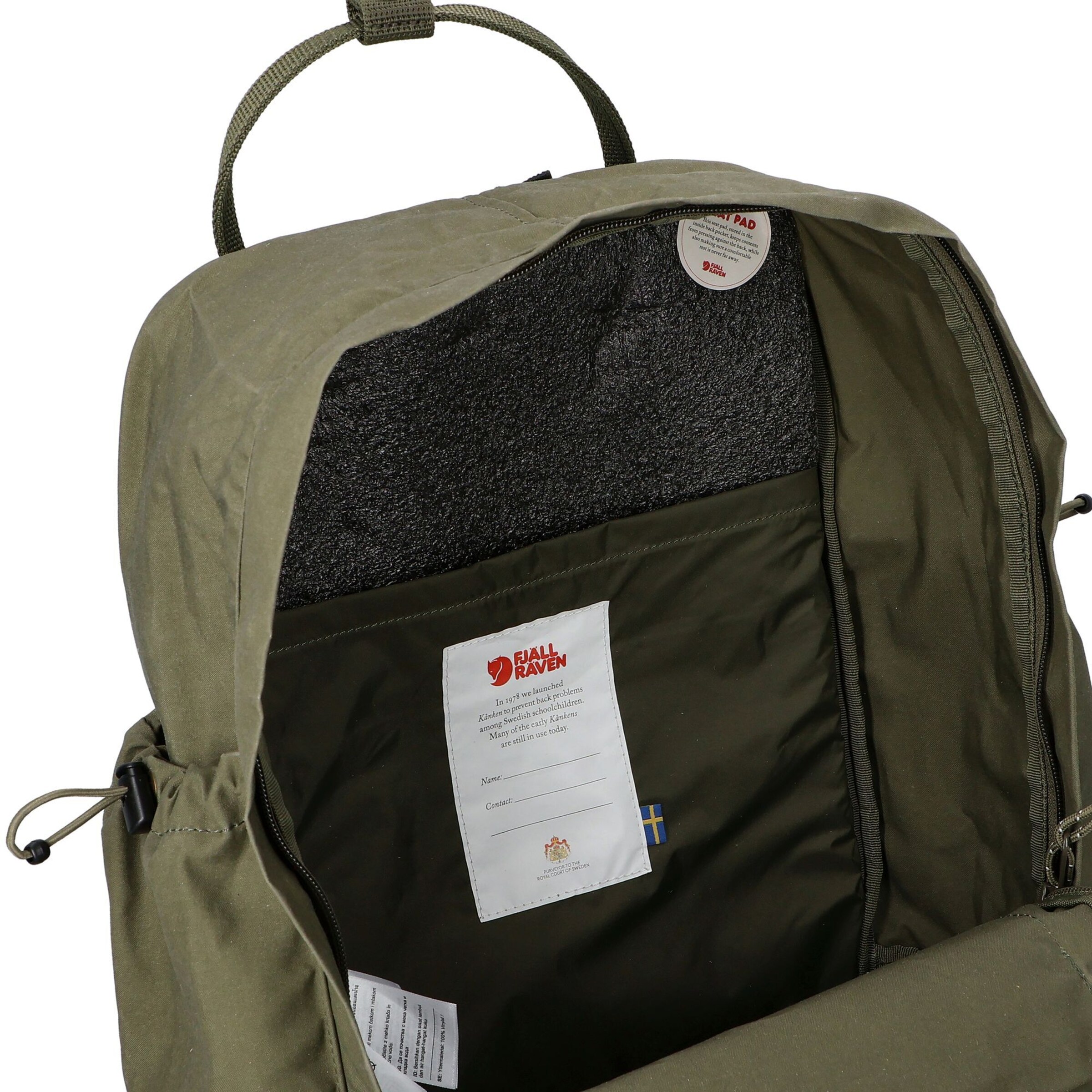 Zaino di Fjällräven in verde