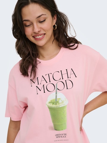 ONLY Oversized Shirt in Pink