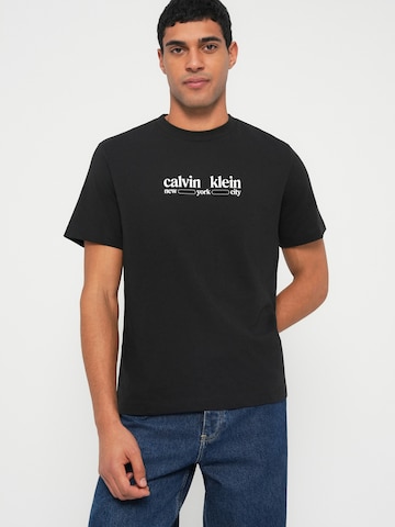 Calvin Klein Jeans - Camisa 'NYC' em preto