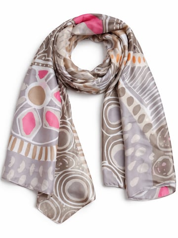 COLLEZIONE ALESSANDRO Scarf 'Holanda' in Grey: front