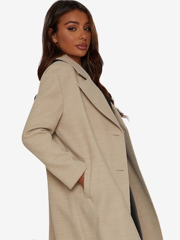 Chi Chi London Between-seasons coat in Beige