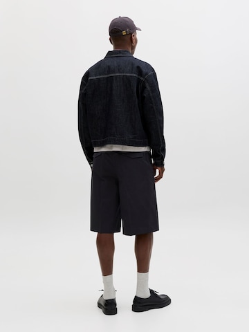 Baggy Pantaloni con piega frontale di JACK & JONES in nero