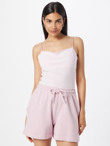 NU-IN Top in Pink: front