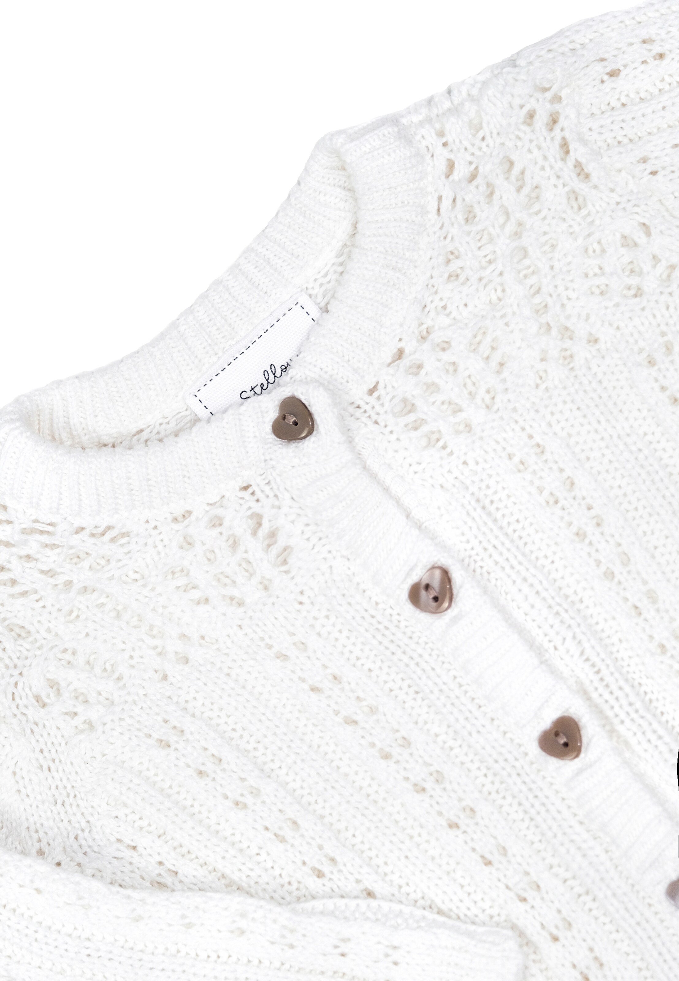 Cardigan Stellou & Friends en blanc