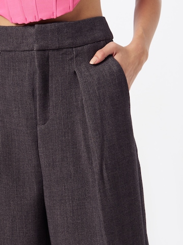 InWear Tapered Pleat-Front Pants 'Wren' in Brown