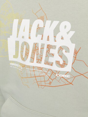 Felpa 'Map' di Jack & Jones Junior in verde