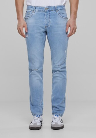 2Y Premium Slim fit Jeans in Blue: front