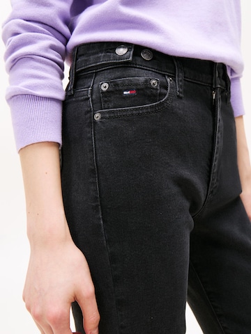Tommy Jeans Расклешенный Джинсы 'SYLVIA' в Черный