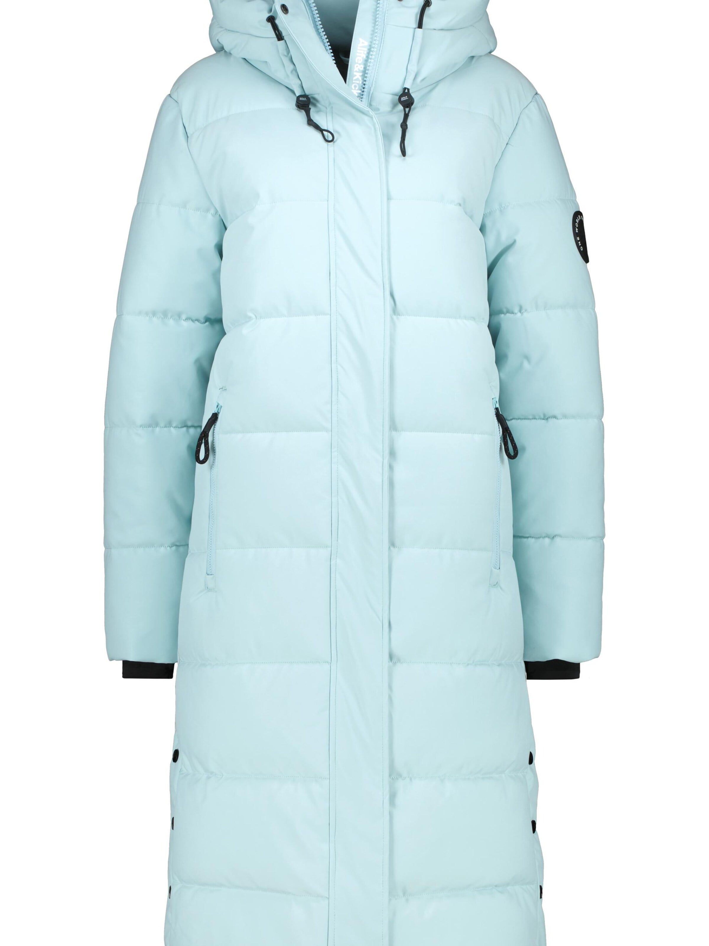 alife & kickin Wintermantel 'Katja' in Blauw: voorkant