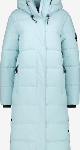 alife & kickin Wintermantel 'Katja' in Blauw: voorkant