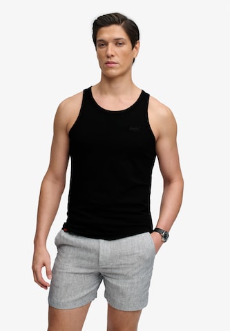 T-Shirt 'Essential' Superdry & Co en noir : devant