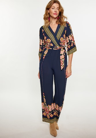 usha FESTIVAL Jumpsuit in Blauw: voorkant