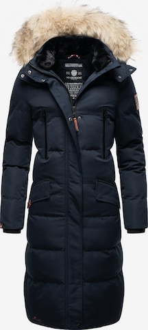 Manteau d’hiver 'Schneesternchen' MARIKOO en bleu : devant