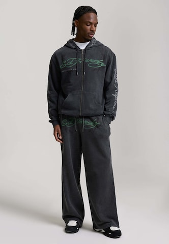 Ed Hardy Кофта на молнии 'Art For Life' в Черный