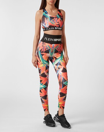 Plein Sport Skinny Leggings in Black