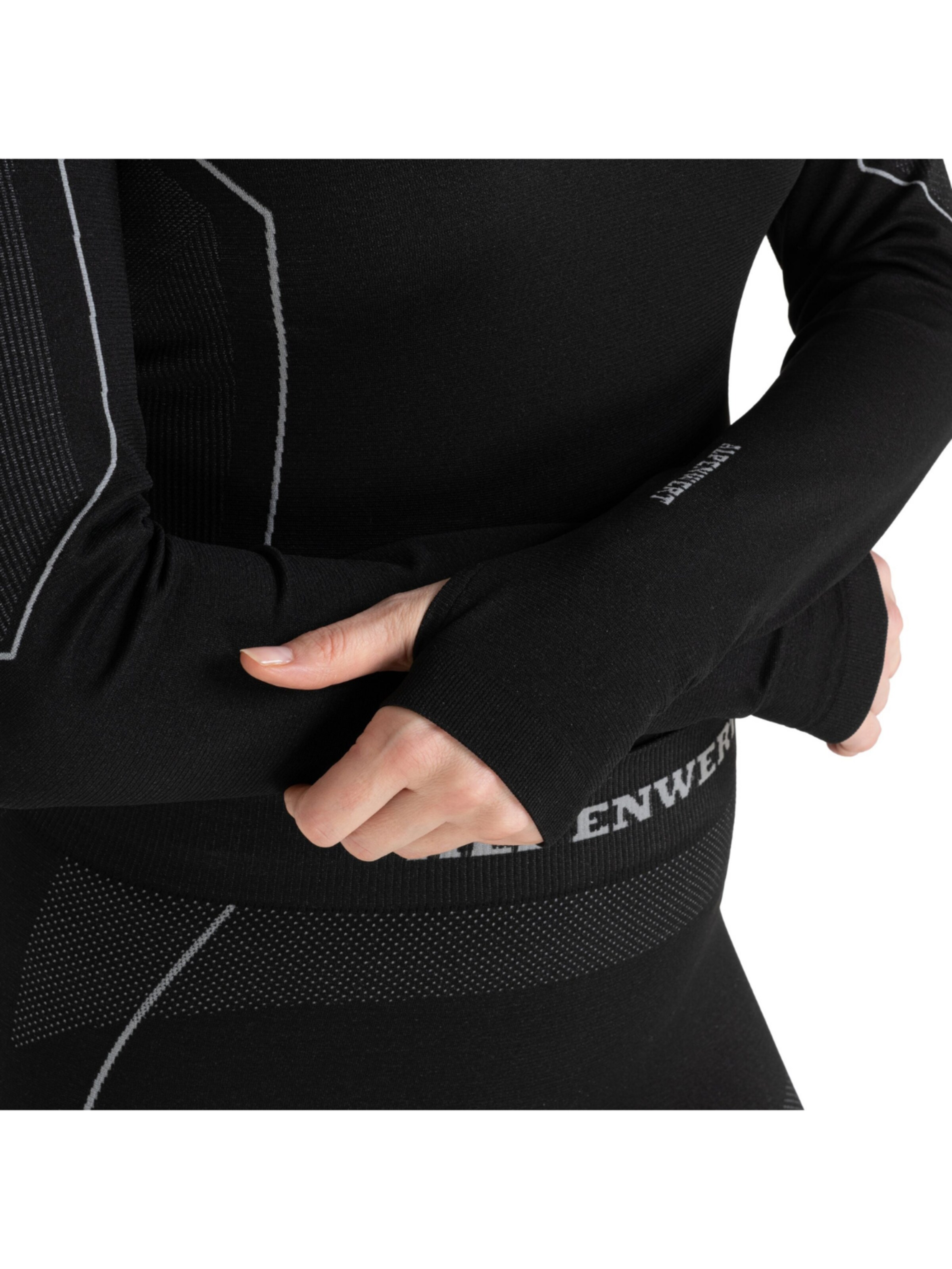 Alpenwert Base Layer in Black