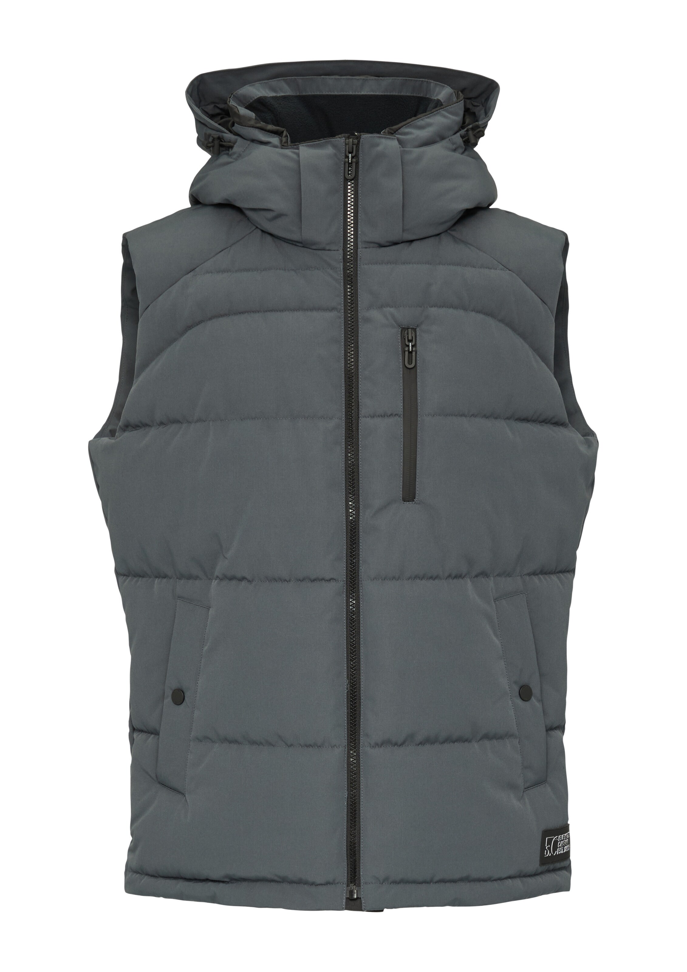 s.Oliver Vest in Grey: front