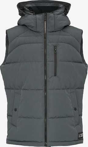 s.Oliver Bodywarmer in Grijs: voorkant