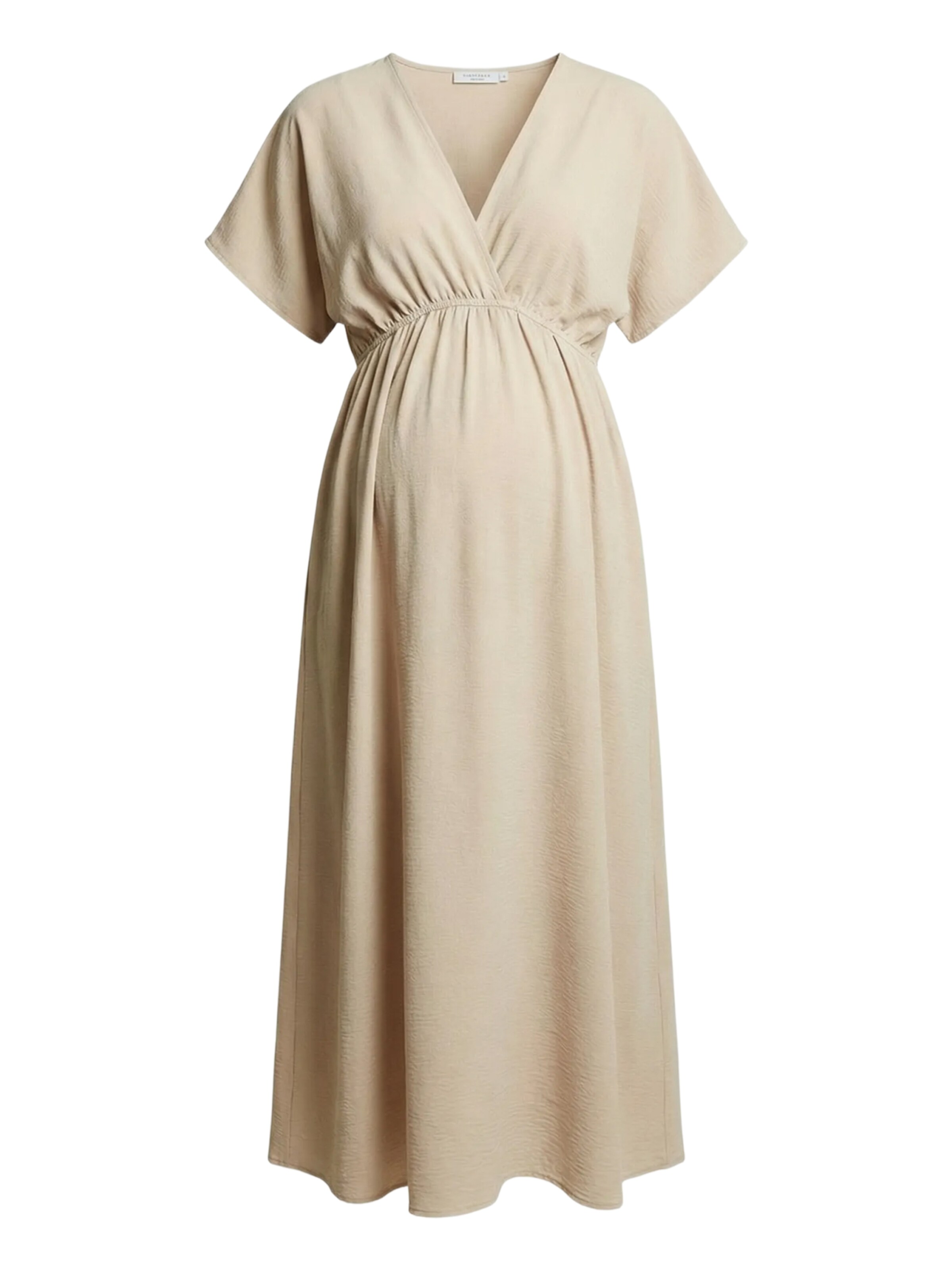 LYN MAMA Kleid in Beige: Vorderseite